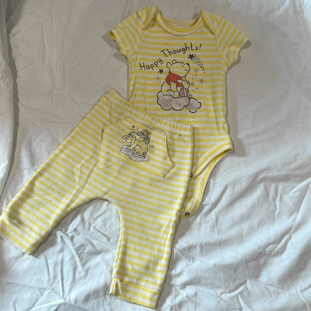 Disney baby onesie and pant set